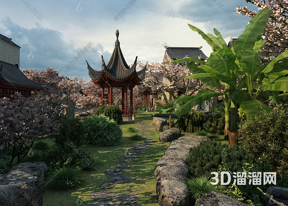 中式欧式园林艺术区别以及文化差异