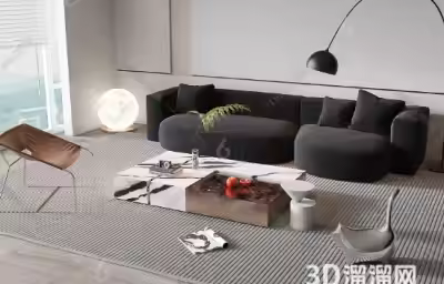 黑色沙发怎么设计？