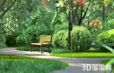 如何在公园中设计步行路径？