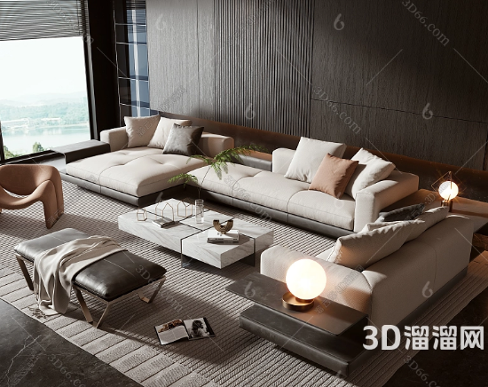 Z字形客厅沙发怎么设计？