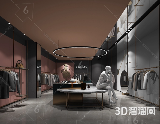 服装店吊灯怎么设计？