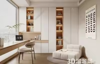 小户型书房设计注意事项？