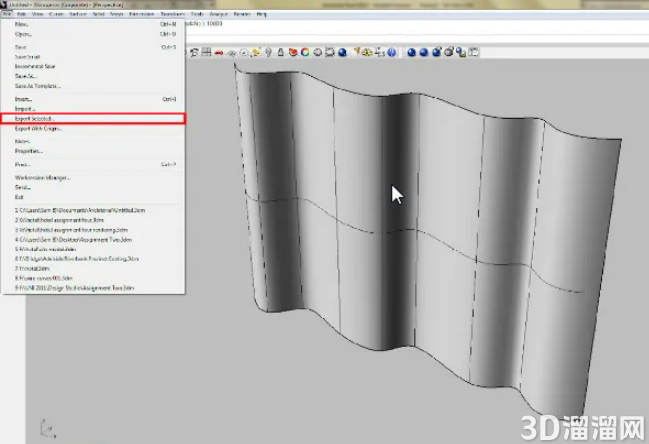 犀牛(Rhino)模型如何导入revit? 犀牛(Rhino)模型如何导入revit?