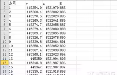 CAD一键将坐标导入的方法