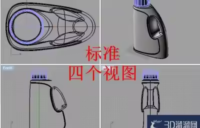 rhino对物体的基本操作——视图窗口的应用