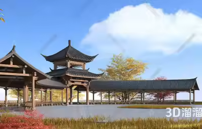 中国传统园林中的建筑元素
