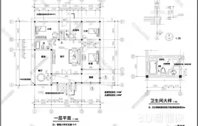 建筑图地基深度怎么算？