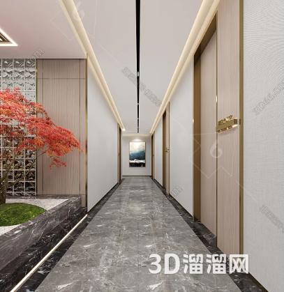 办公楼走廊过道门怎么设计？