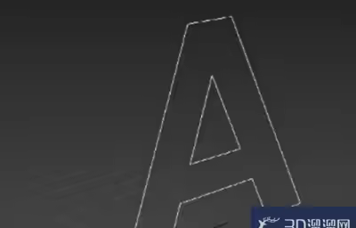 3dmax倒角剖面怎么做？