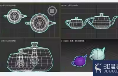 3Dmax如何把所有物体等比例缩小尺寸？