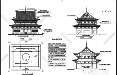 怎么画好古代建筑图？