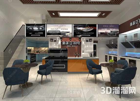 燃气灶专卖店怎么设计？