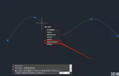 CAD样条曲线怎么标注半径和弧长？