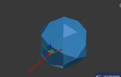 3Dmax怎么将轴移动到模型中心?