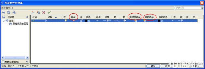CAD图层冻结跟开关的区别是什么? CAD图层冻结跟开关的区别是什么?