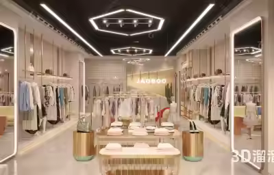 衣服专卖店怎么设计？