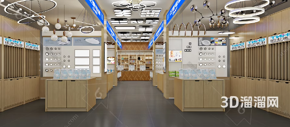 灯具专卖店怎么设计？