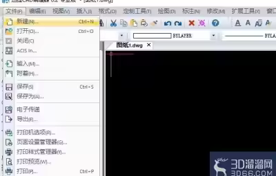 CAD中图纸上绘制三维图形渲染操作方法