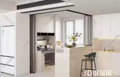 什么是半开放式厨房？半开放式厨房的隔断方法