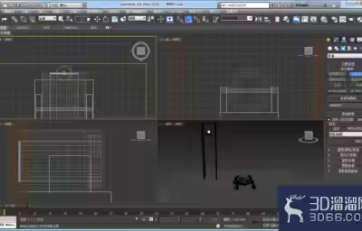 3Dmax中如何创建盏泛光灯特效？
