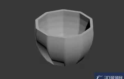 3Dmax花盆刻字制作教程