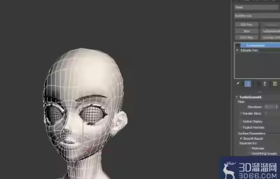 3dmax人物头发怎么做？