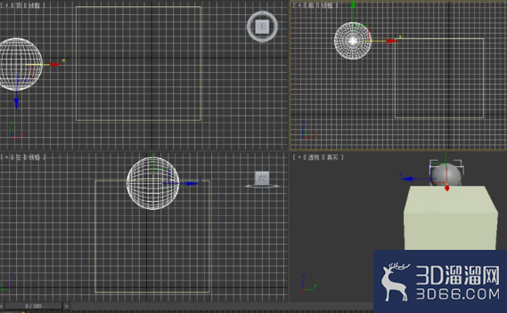3Dmax中布尔运算使用及方法
