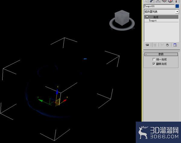 3DMAX反转法线后是黑色怎么办？
