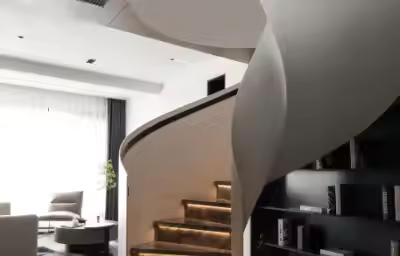独居女孩的120㎡现代复式loft，超大衣帽间谁能不爱？