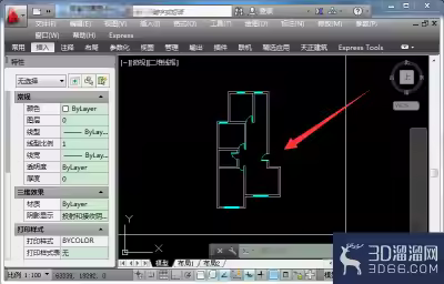 CAD怎么导入家具素材？
