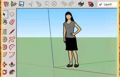 怎么在草图大师(SketchUp)中导入cad？
