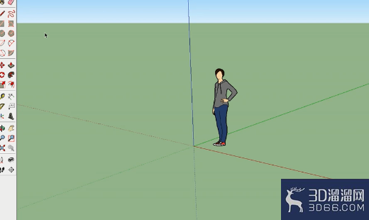草图大师(SketchUp)怎么改变组件的大小比例？