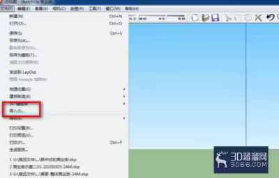 怎么把jpg转换成su模型？