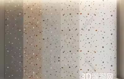 调节水磨石材质参数方法