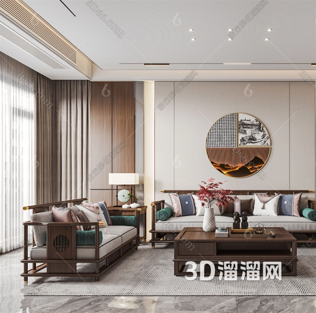 新中式风格装修效果图 重新了解中式美 新中式风格装修效果图 重新了解中式美
