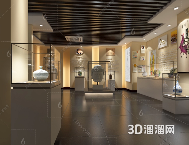 瓷器展厅模型:展现瓷器之美的艺术空间 瓷器展厅模型:展现瓷器之美的艺术空间