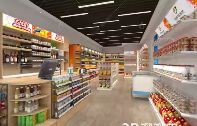 便利店设计图纸规划