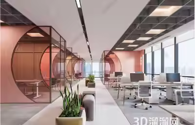 如何创造出高效与舒适并存的大型办公室？
