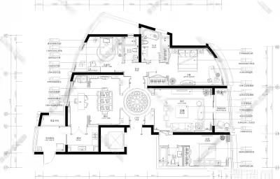 建筑施工图怎么画？