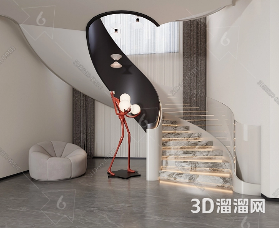 loft楼梯吊灯怎么设计？