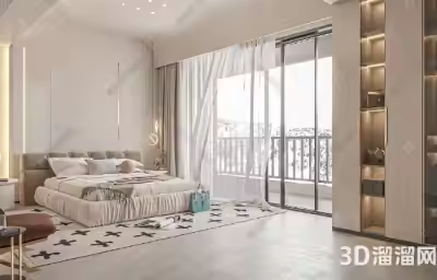 自带阳台的卧室怎么设计？