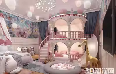 芭比娃娃卧室怎么设计？