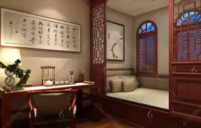 中式榻榻米主卧室怎么设计？