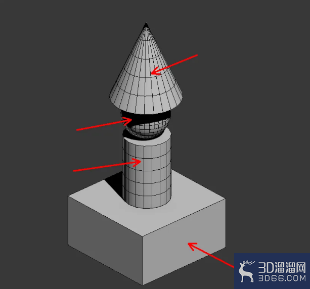 3Dmax附加模型教程