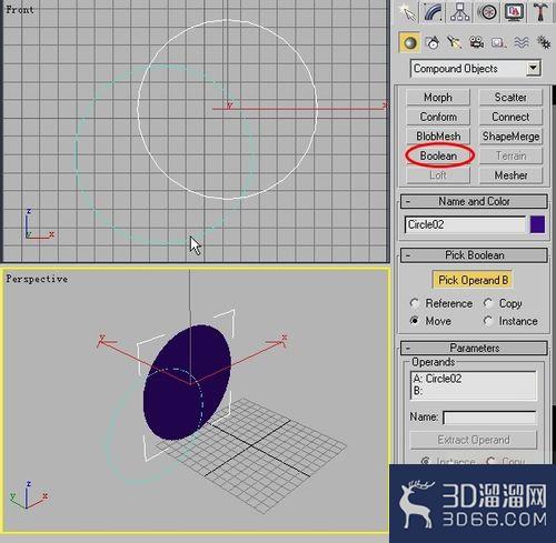 3dmax布尔运算运算功能的应用 3dmax布尔运算运算功能的应用