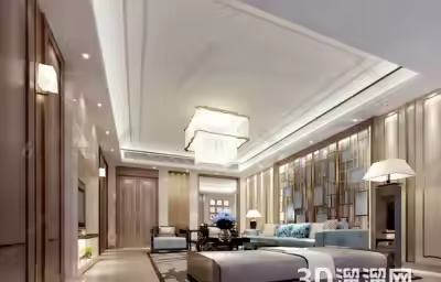 同种客厅的三种不同风格美
