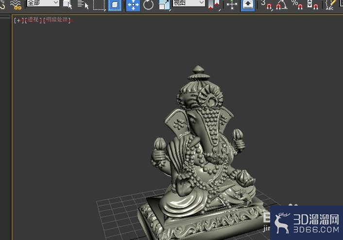如何将3Dmax模型转化为浮雕？