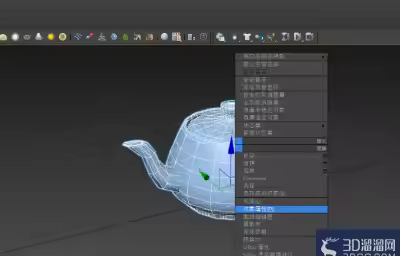 3dmax边面出现对角虚线怎么关？