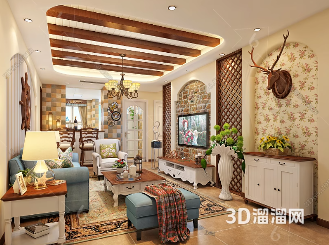 房子装修风格有哪些？-3d溜溜网