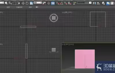 3dmax如何在墙上抠窗户？